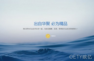 华聚科仪网站设计案例