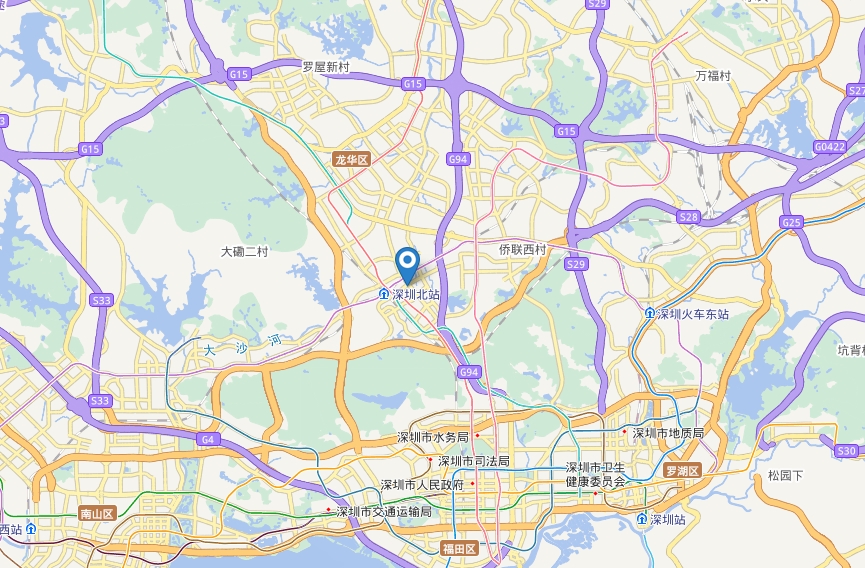显示地图结果